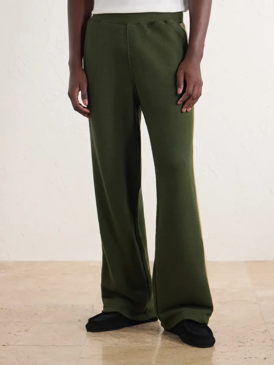 Aimé Leon Dore Straight-Leg Striped Cotton Sweatpants - Men | Thumbnail 3 Aimé Leon Dore Straight-Leg Striped Cotton Sweatpants - Men | Thumbnail 3
