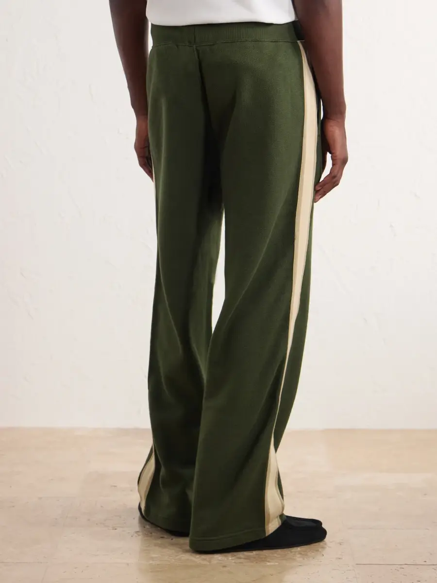 Aimé Leon Dore Straight-Leg Striped Cotton Sweatpants - Men | Thumbnail 4 Aimé Leon Dore Straight-Leg Striped Cotton Sweatpants - Men | Thumbnail 4