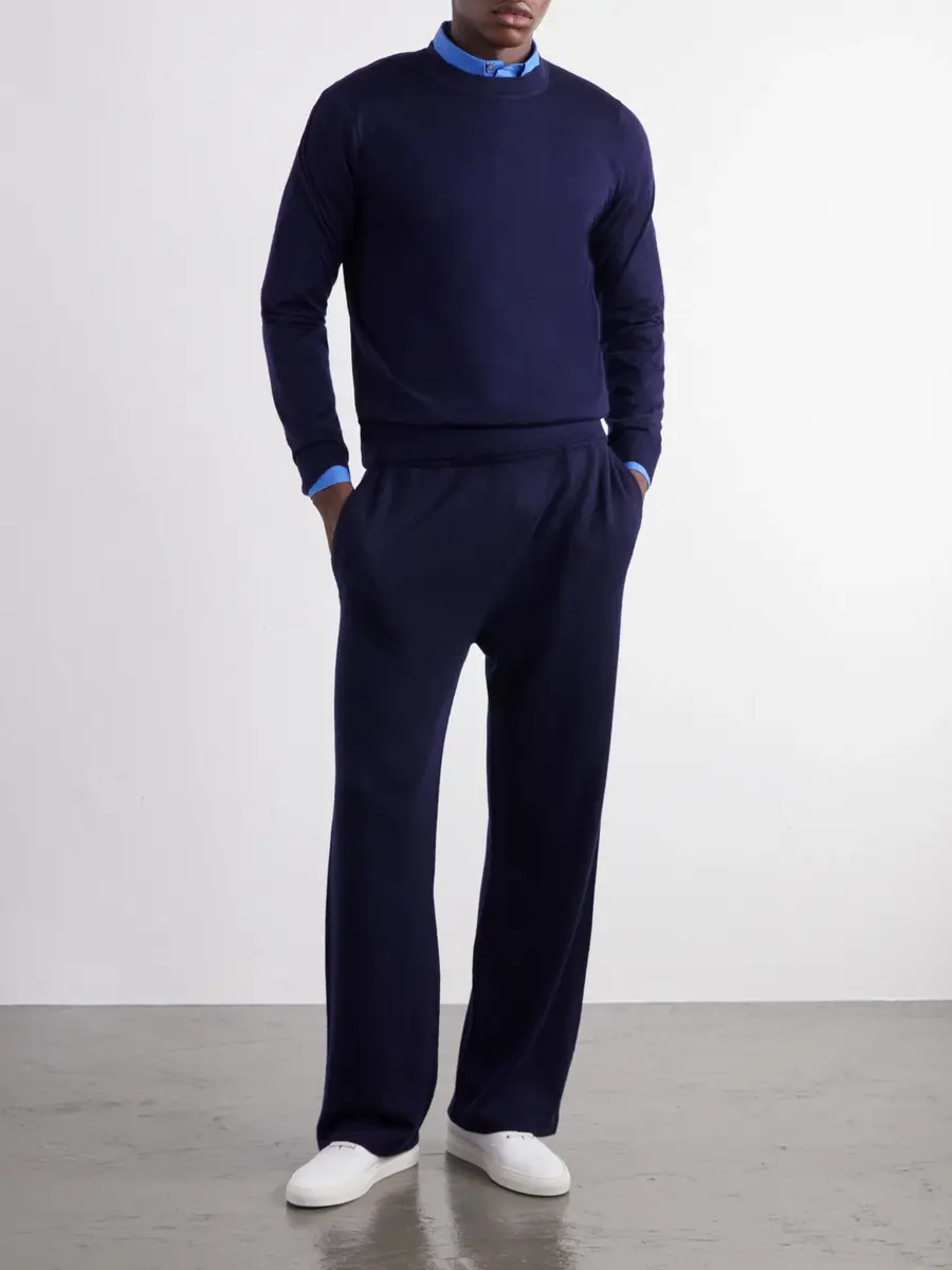 MR P. Cashmere and Silk-Blend Sweater - Men | Thumbnail 2 MR P. Cashmere and Silk-Blend Sweater - Men | Thumbnail 2