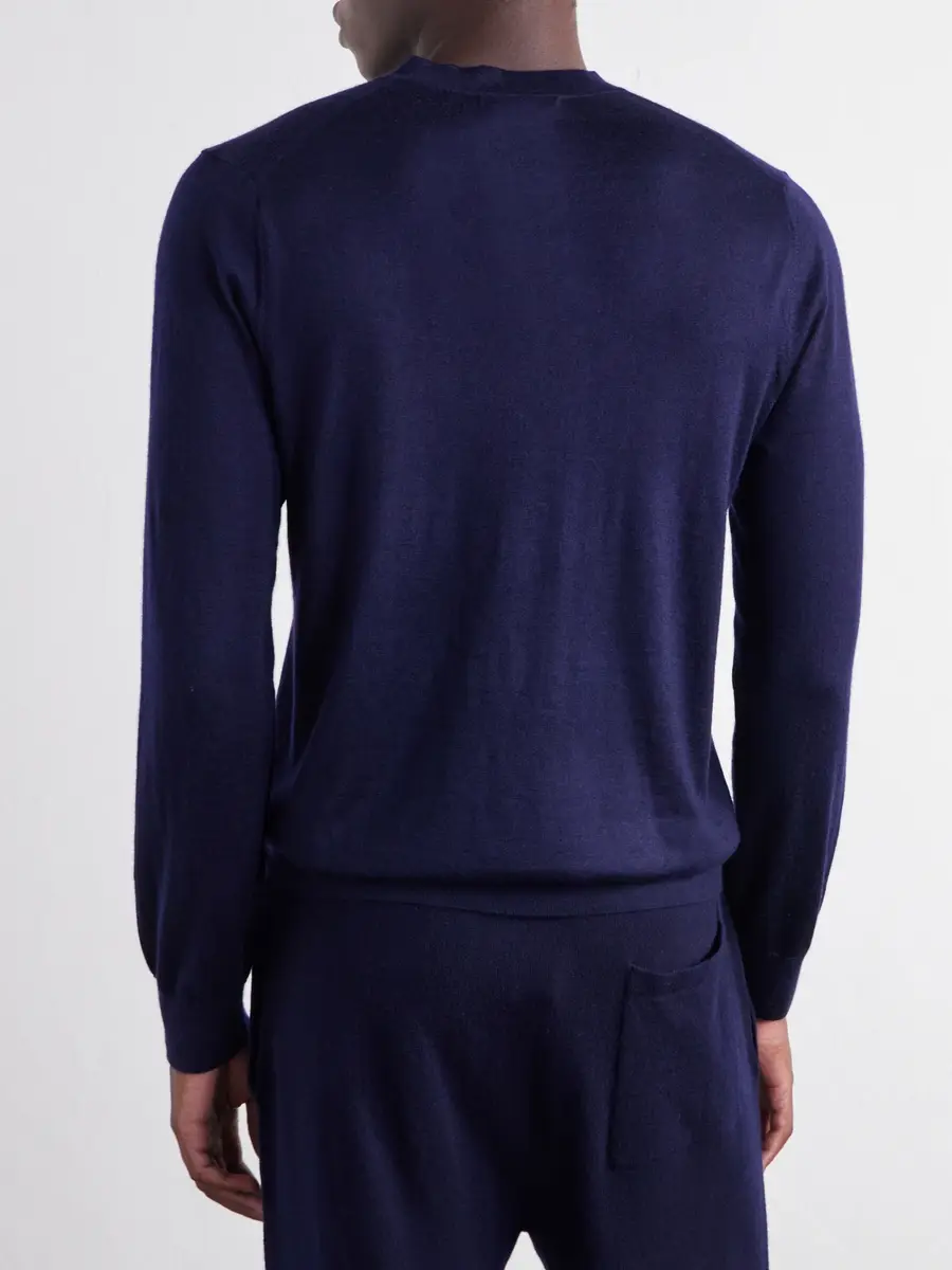 MR P. Cashmere and Silk-Blend Sweater - Men | Thumbnail 4 MR P. Cashmere and Silk-Blend Sweater - Men | Thumbnail 4