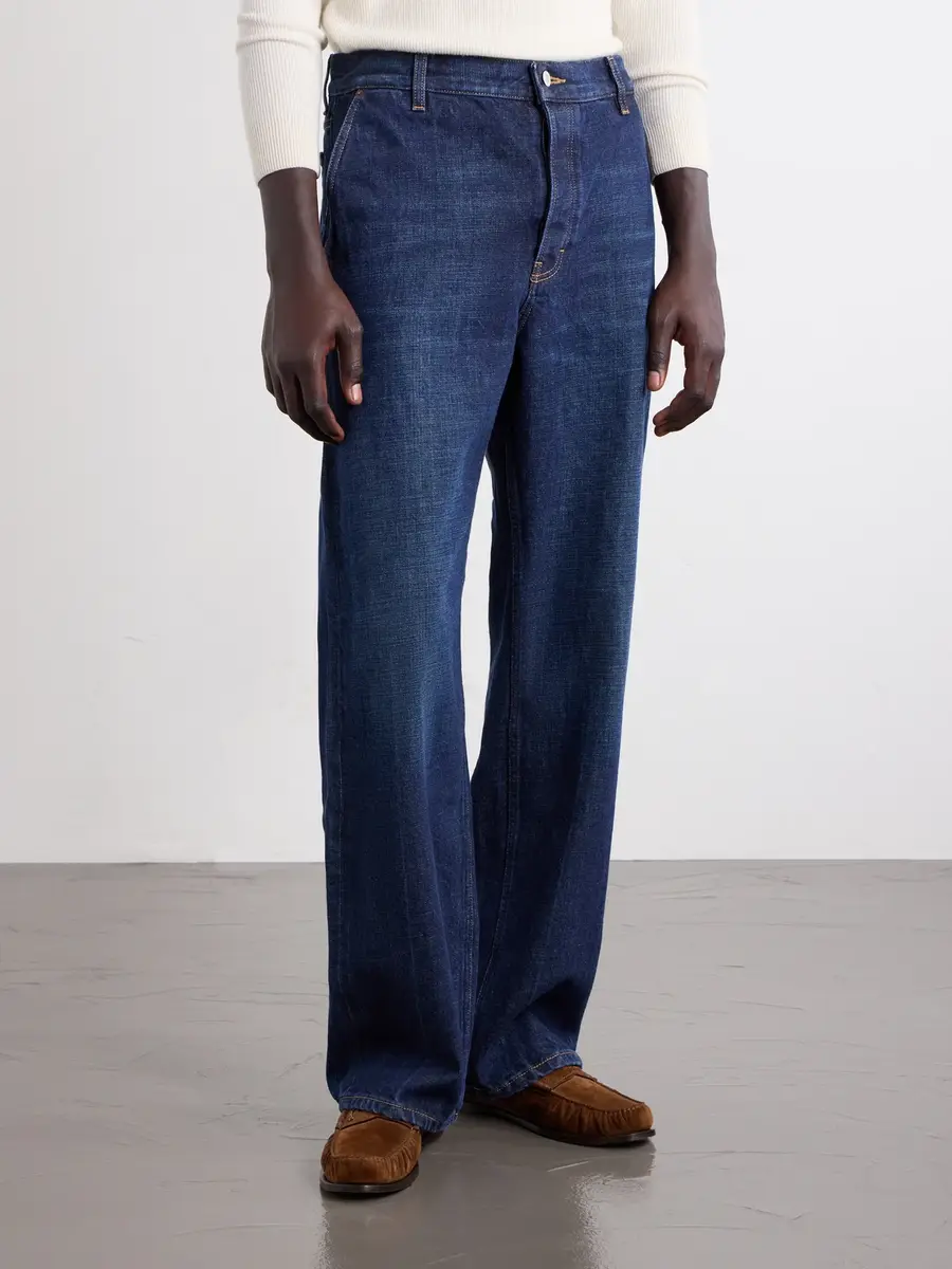 Jeanerica Genua Straight-Leg Mid-Waist Cotton Jeans - Men | Thumbnail 3 Jeanerica Genua Straight-Leg Mid-Waist Cotton Jeans - Men | Thumbnail 3