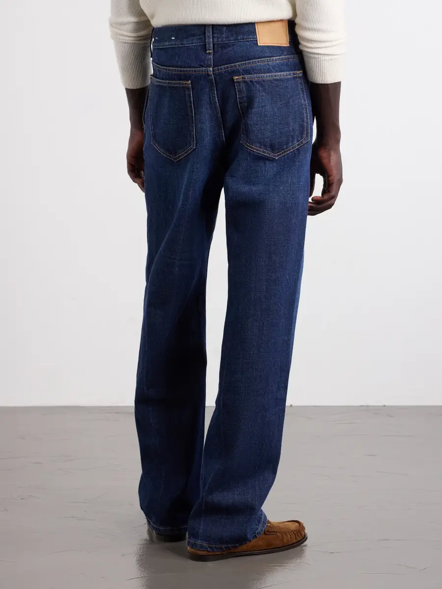 Jeanerica Genua Straight-Leg Mid-Waist Cotton Jeans - Men | Thumbnail 4 Jeanerica Genua Straight-Leg Mid-Waist Cotton Jeans - Men | Thumbnail 4