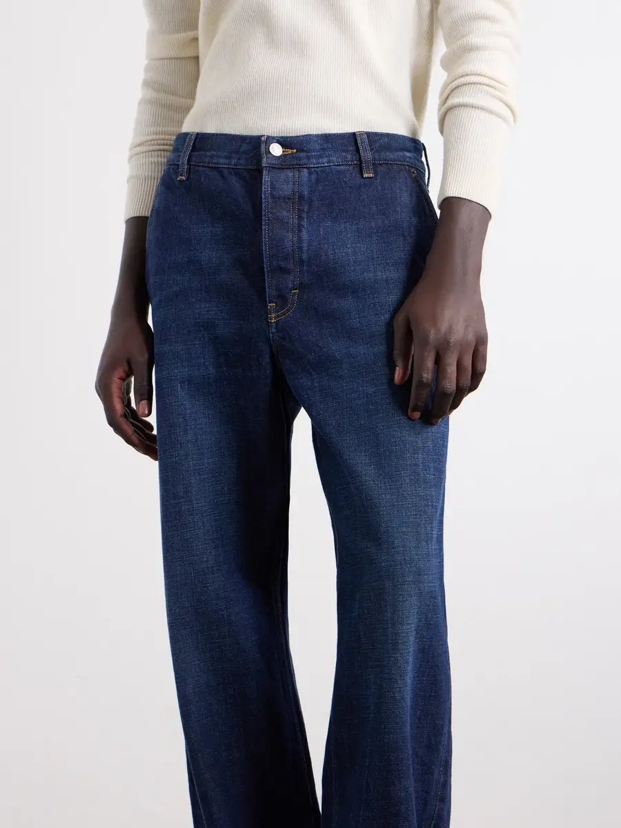 Jeanerica Genua Straight-Leg Mid-Waist Cotton Jeans - Men | Thumbnail 5 Jeanerica Genua Straight-Leg Mid-Waist Cotton Jeans - Men | Thumbnail 5