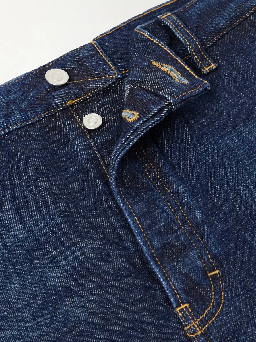 Jeanerica Genua Straight-Leg Mid-Waist Cotton Jeans - Men | Thumbnail 6 Jeanerica Genua Straight-Leg Mid-Waist Cotton Jeans - Men | Thumbnail 6