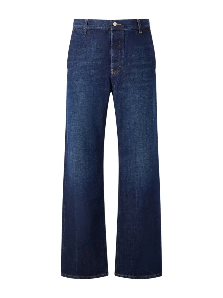 Jeanerica Genua Straight-Leg Mid-Waist Cotton Jeans - Men