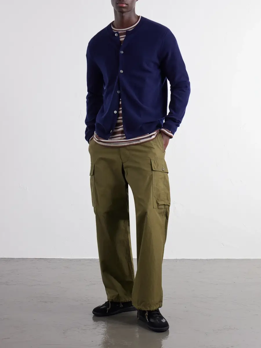 Comme des Garçons SHIRT Fully Fashioned Wool Cardigan - Men | Thumbnail 2 Comme des Garçons SHIRT Fully Fashioned Wool Cardigan - Men | Thumbnail 2