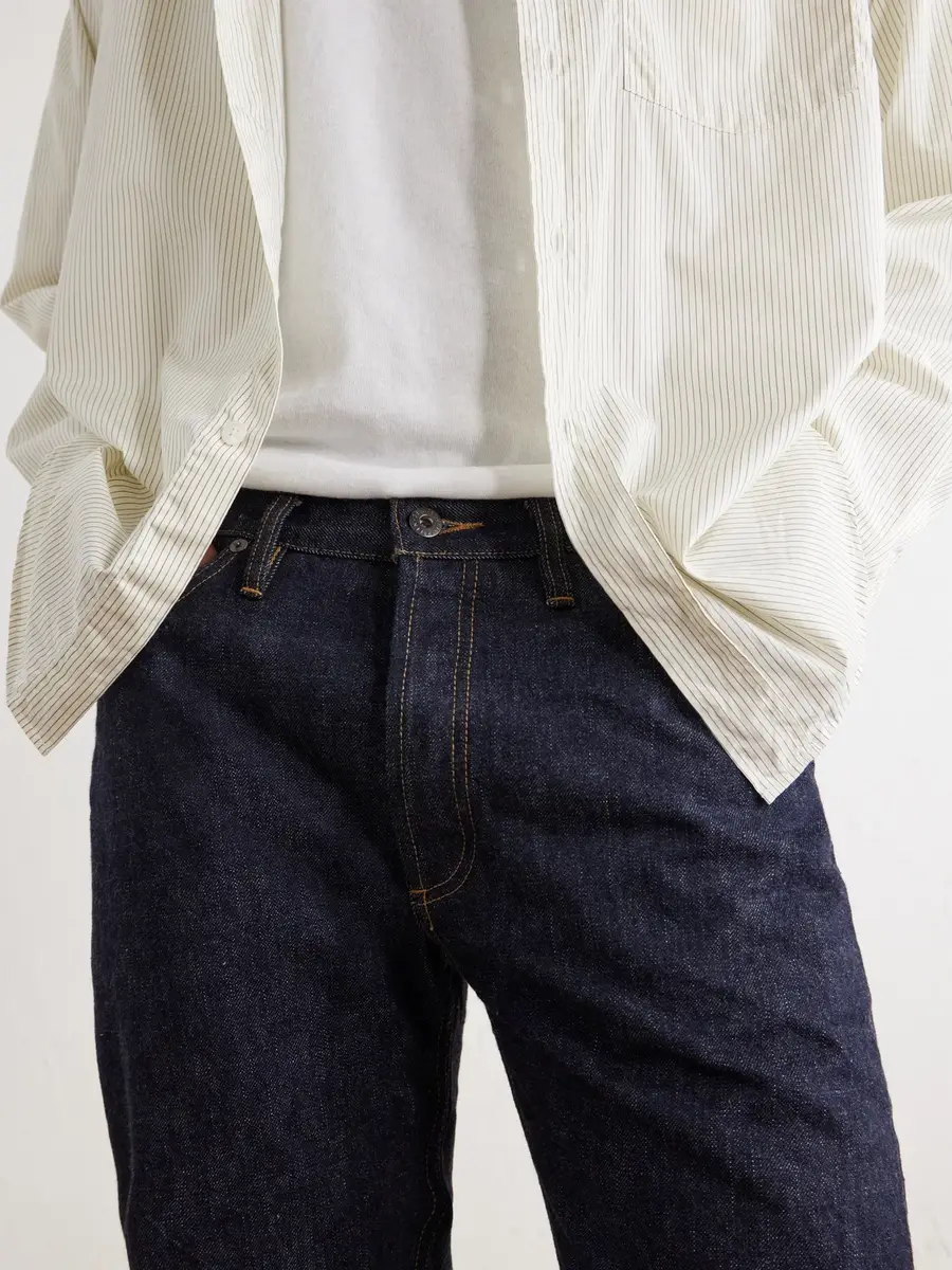 3sixteen Classic Straight-Leg Rinsed Selveged Jeans - Men | Thumbnail 5 3sixteen Classic Straight-Leg Rinsed Selveged Jeans - Men | Thumbnail 5