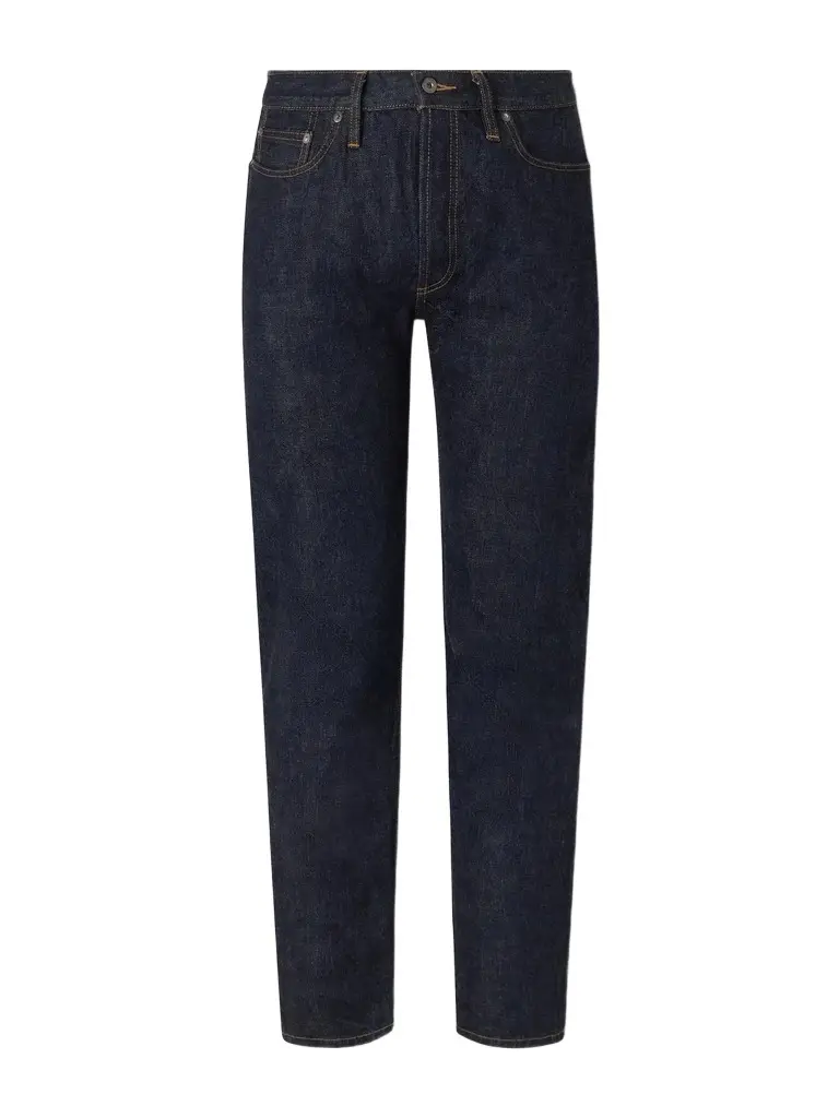 3sixteen Classic Straight-Leg Rinsed Selveged Jeans - Men