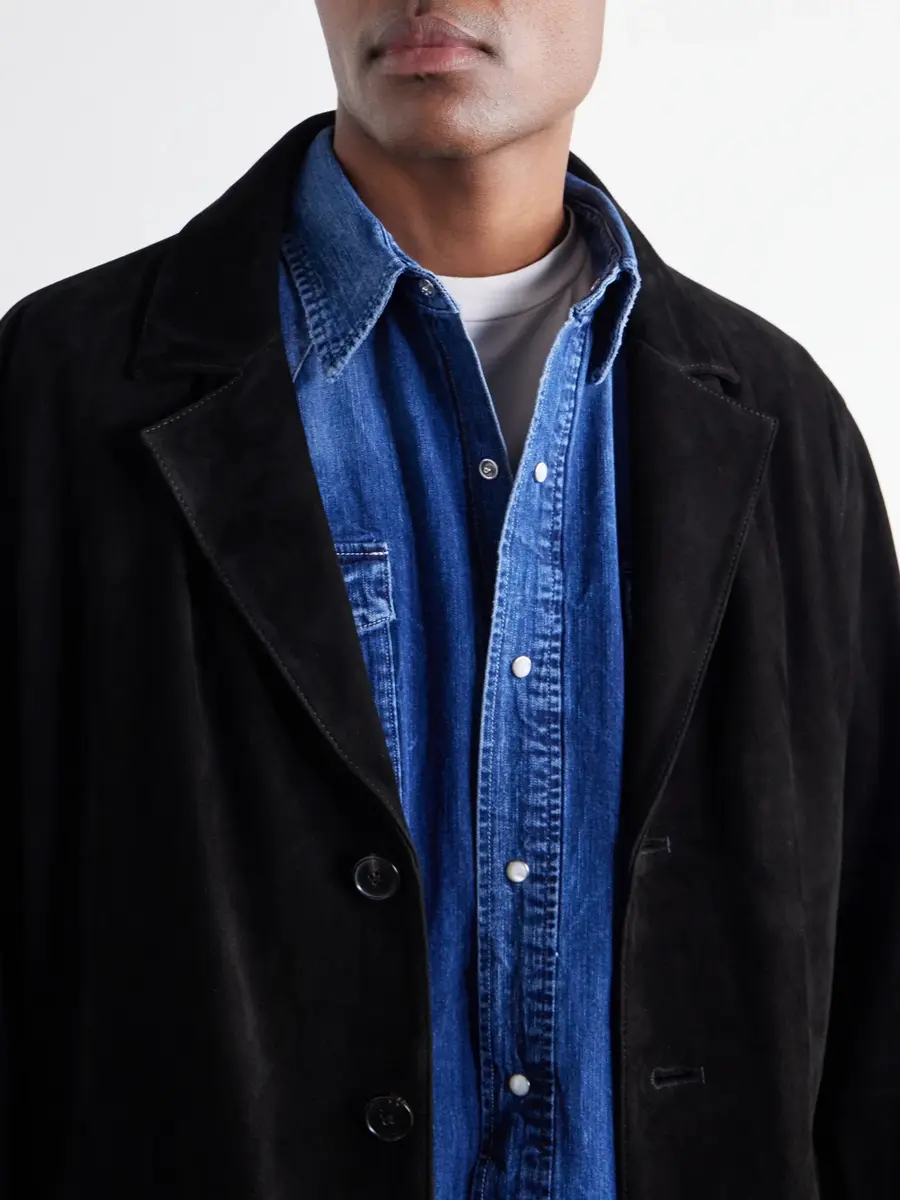 Visvim Social Sculpture Denim Shirt - Men | Thumbnail 5 Visvim Social Sculpture Denim Shirt - Men | Thumbnail 5