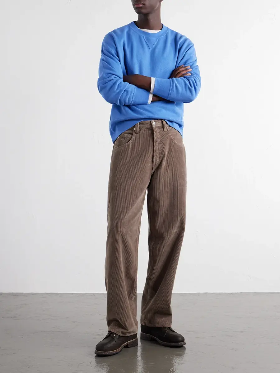 Visvim Court Cotton-Jersey Sweatshirt - Men | Thumbnail 2