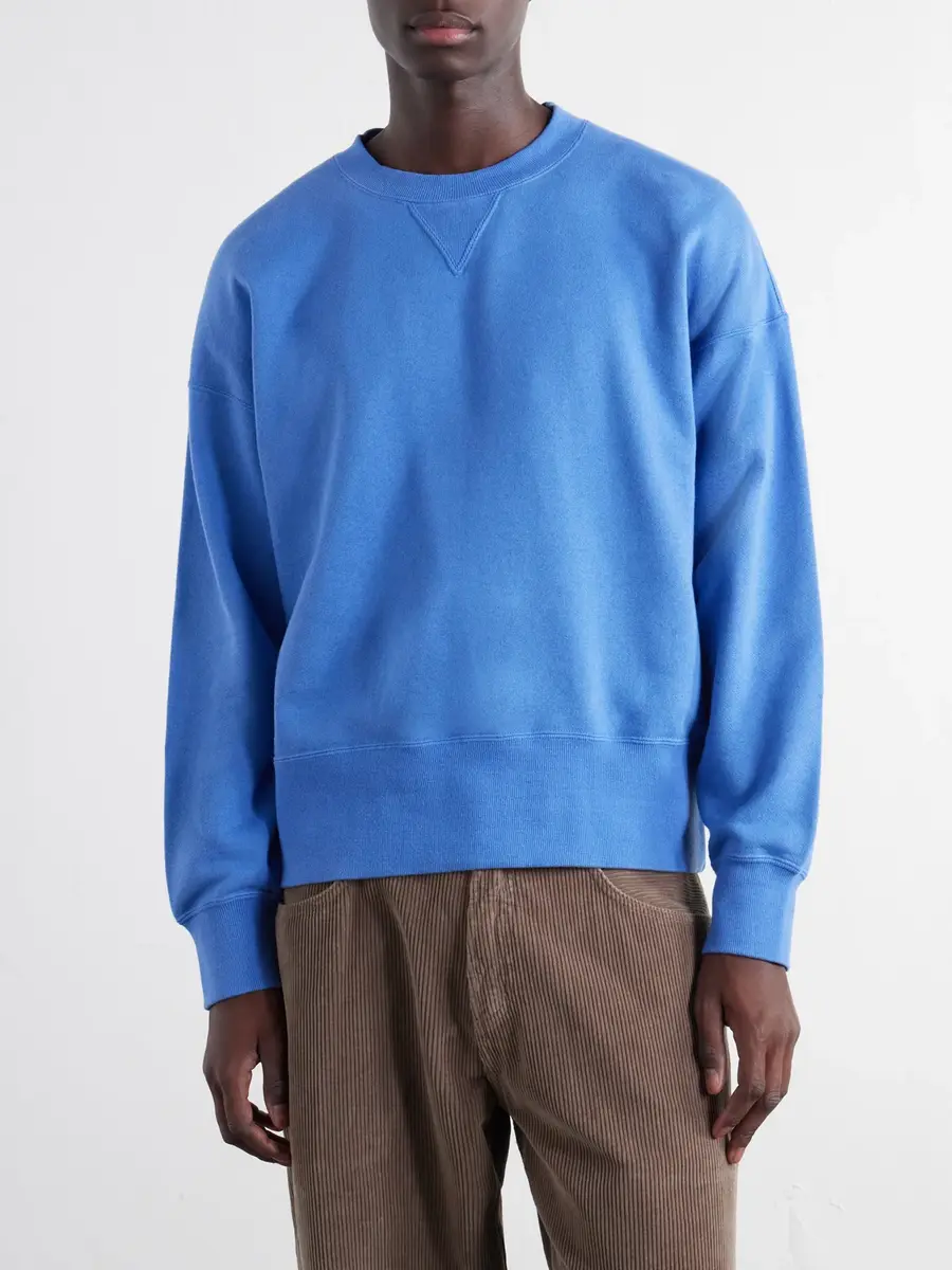 Visvim Court Cotton-Jersey Sweatshirt - Men | Thumbnail 3