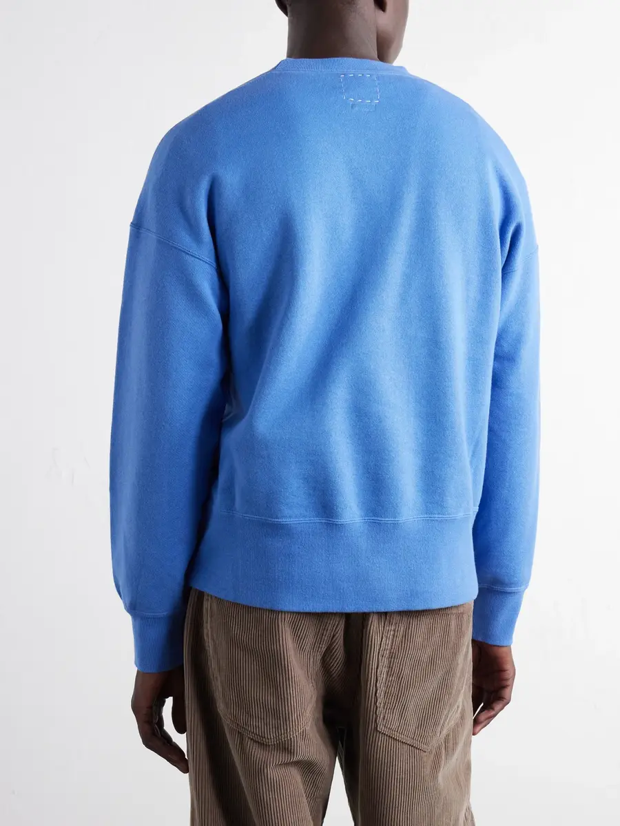 Visvim Court Cotton-Jersey Sweatshirt - Men | Thumbnail 4