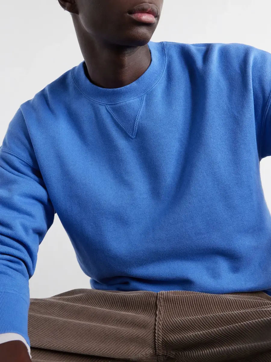 Visvim Court Cotton-Jersey Sweatshirt - Men | Thumbnail 5