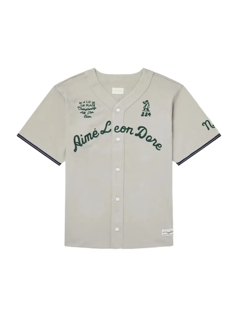Aimé Leon Dore Logo-Embroidered Cotton Shirt - Men