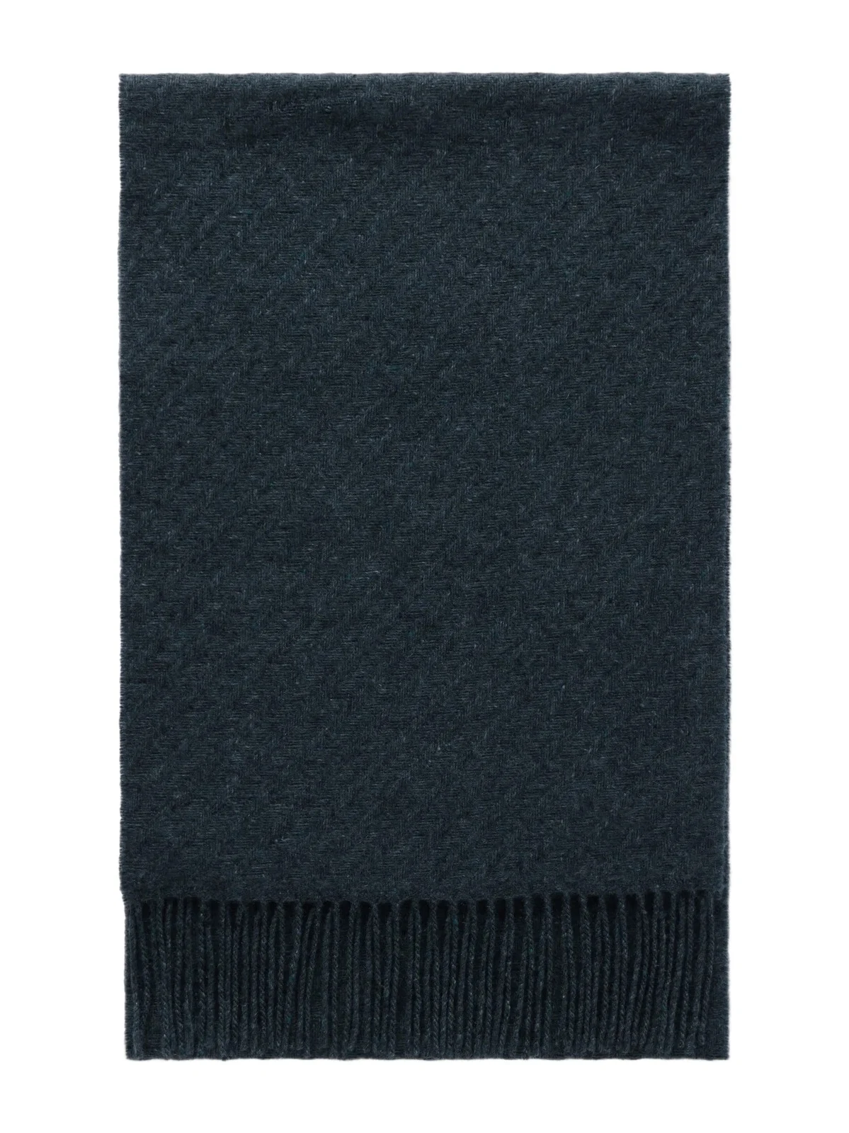 Johnstons of Elgin Fringed Cashmere Scarf - Men