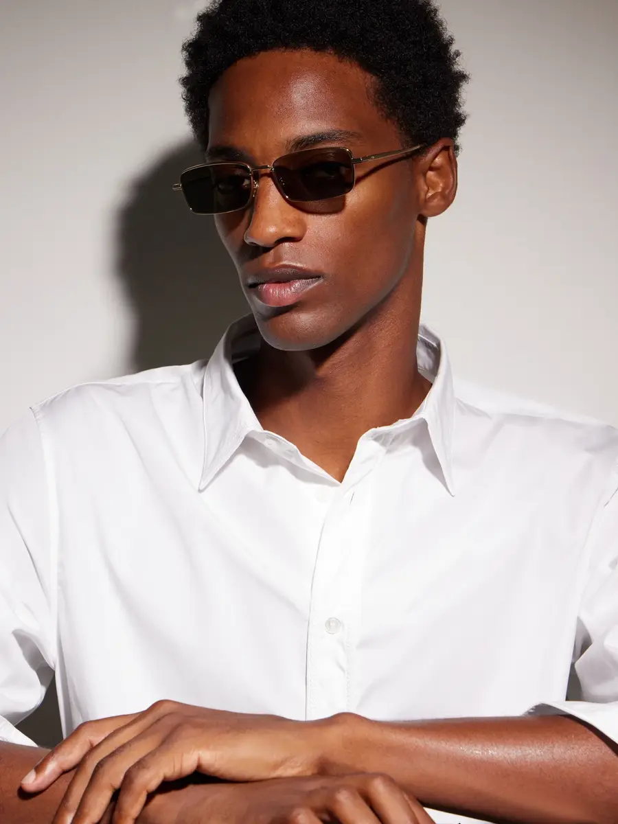 DIOR Eyewear DiorBlackSuit S21U Square-Frame Gold-Tone Metal Sunglasses - Men | Thumbnail 5 DIOR Eyewear DiorBlackSuit S21U Square-Frame Gold-Tone Metal Sunglasses - Men | Thumbnail 5
