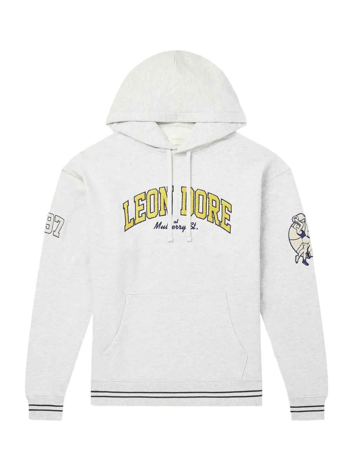 Aimé Leon Dore Logo-Appliqué Cotton-Jersey Hoodie - Men