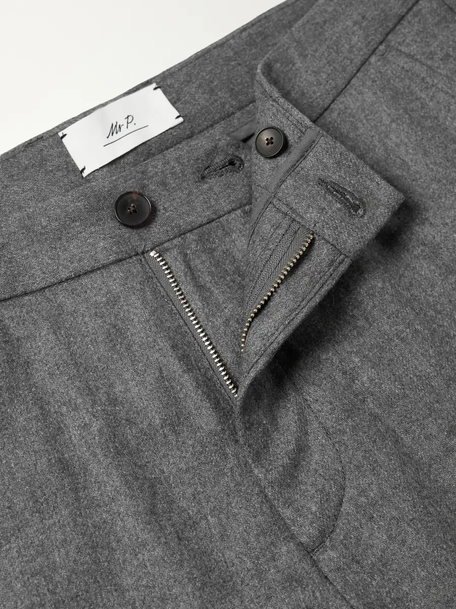 MR P. Straight-Leg Wool-Flannel Cargo Trousers - Men | Thumbnail 6 MR P. Straight-Leg Wool-Flannel Cargo Trousers - Men | Thumbnail 6