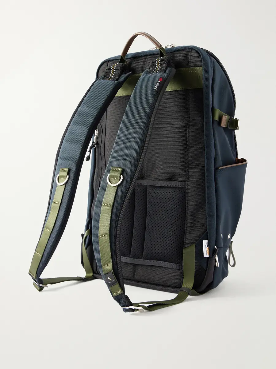 Master-Piece Grave Suede-Trimmed Canvas Backpack - Men | Thumbnail 4 Master-Piece Grave Suede-Trimmed Canvas Backpack - Men | Thumbnail 4