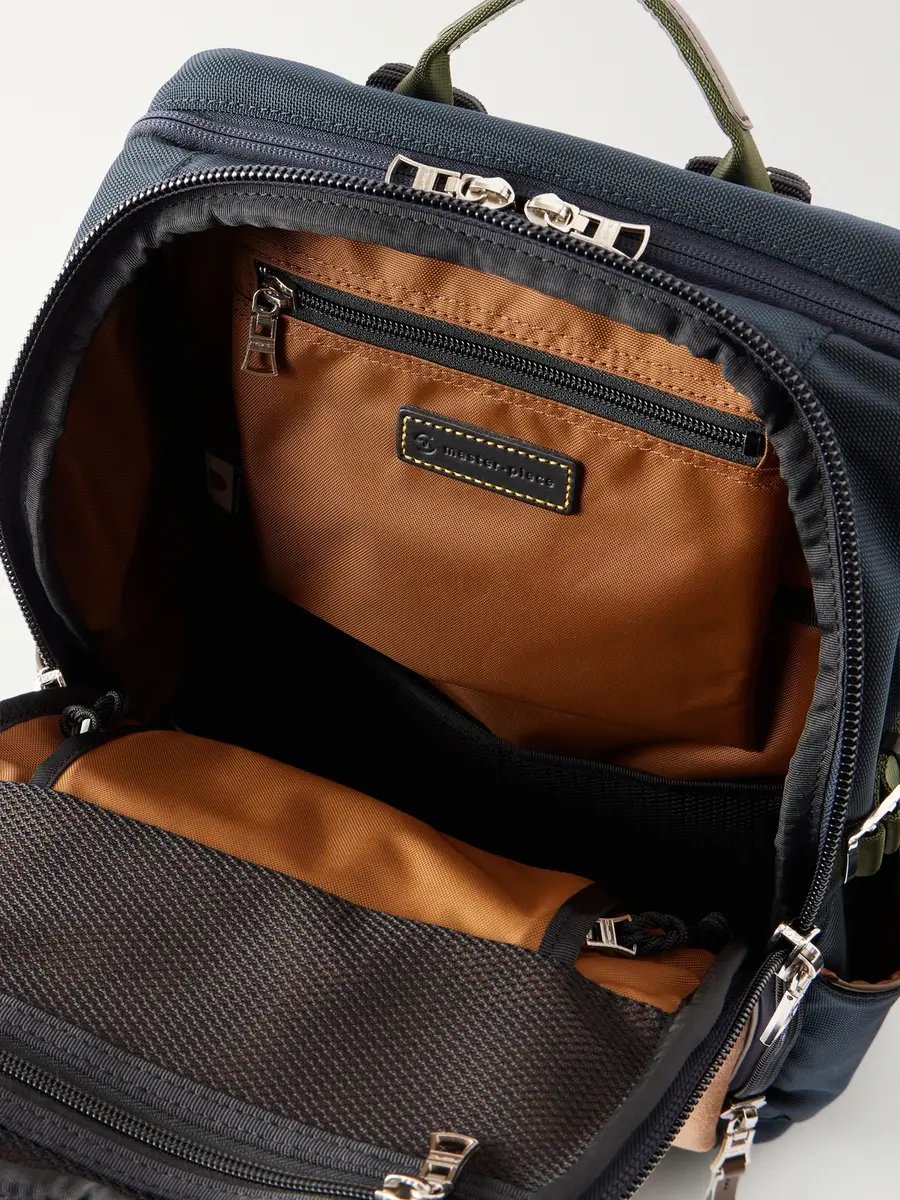 Master-Piece Grave Suede-Trimmed Canvas Backpack - Men | Thumbnail 6 Master-Piece Grave Suede-Trimmed Canvas Backpack - Men | Thumbnail 6