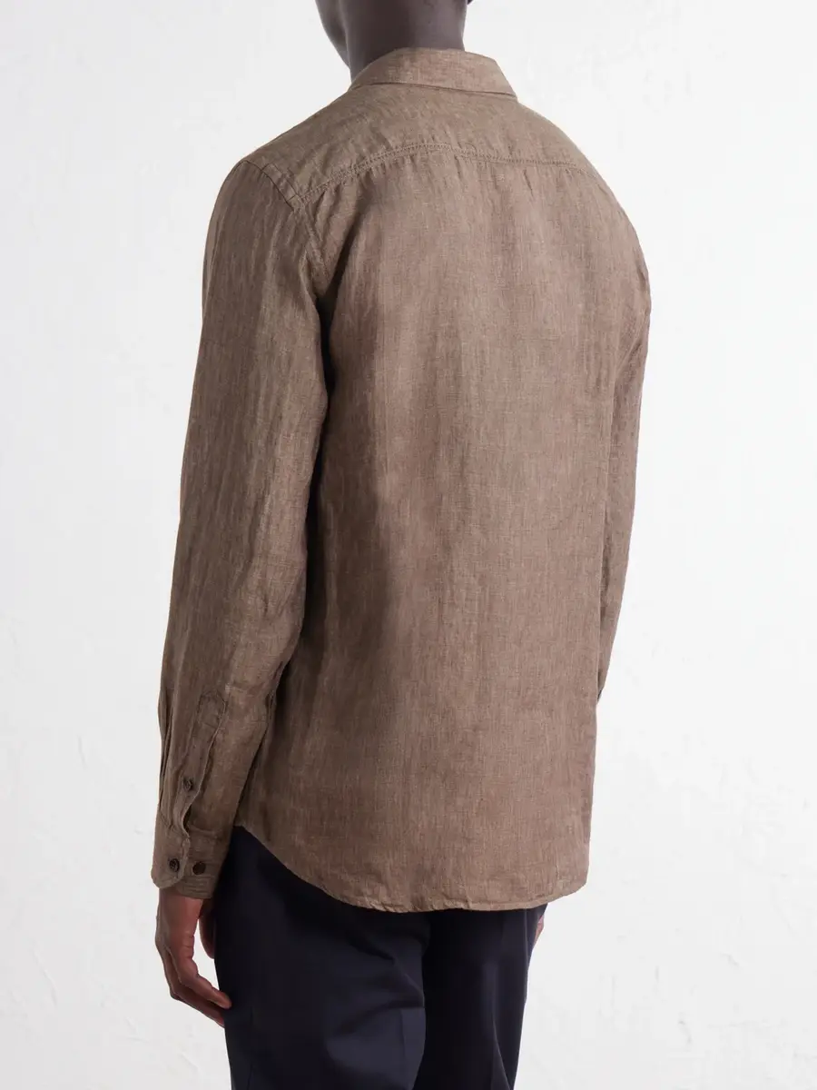 Orlebar Brown Giles Linen Shirt - Men | Thumbnail 4 Orlebar Brown Giles Linen Shirt - Men | Thumbnail 4