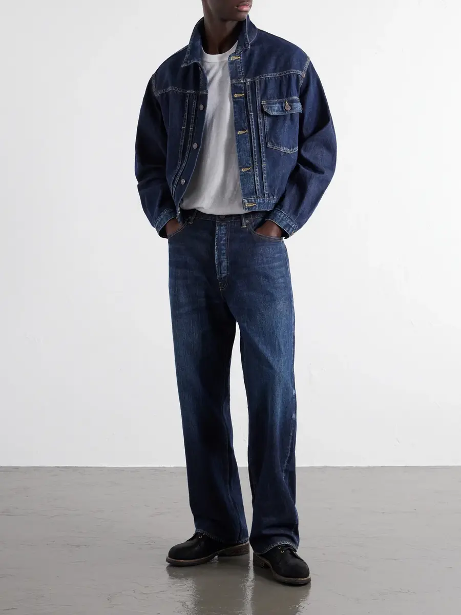 Visvim Social Sculpture 01 Wide-Leg Jeans - Men | Thumbnail 2