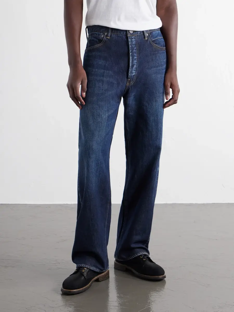 Visvim Social Sculpture 01 Wide-Leg Jeans - Men | Thumbnail 3