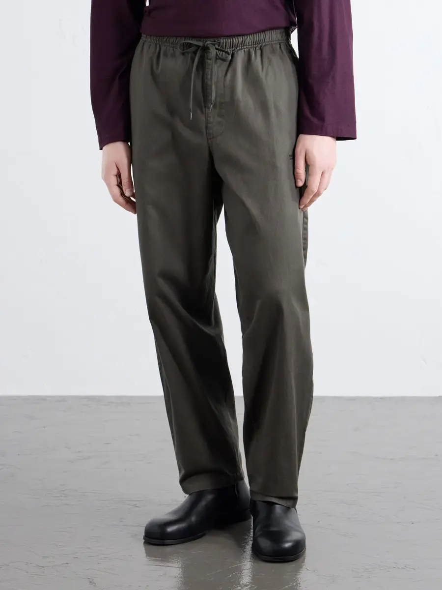 Neighborhood Straight-Leg Logo-Detailed Cotton-Twill Drawstring Sweatpants - Men | Thumbnail 3 Neighborhood Straight-Leg Logo-Detailed Cotton-Twill Drawstring Sweatpants - Men | Thumbnail 3