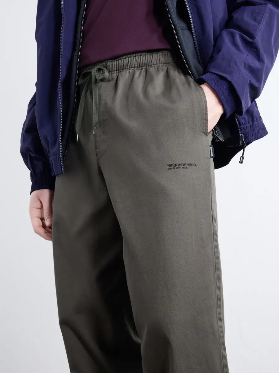 Neighborhood Straight-Leg Logo-Detailed Cotton-Twill Drawstring Sweatpants - Men | Thumbnail 5 Neighborhood Straight-Leg Logo-Detailed Cotton-Twill Drawstring Sweatpants - Men | Thumbnail 5