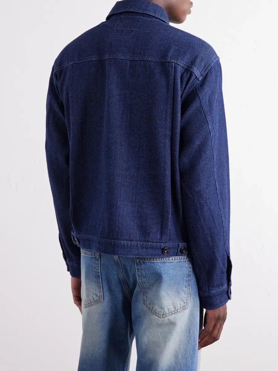 FrizmWORKS Sashiko Denim Jacket - Men | Thumbnail 4 FrizmWORKS Sashiko Denim Jacket - Men | Thumbnail 4