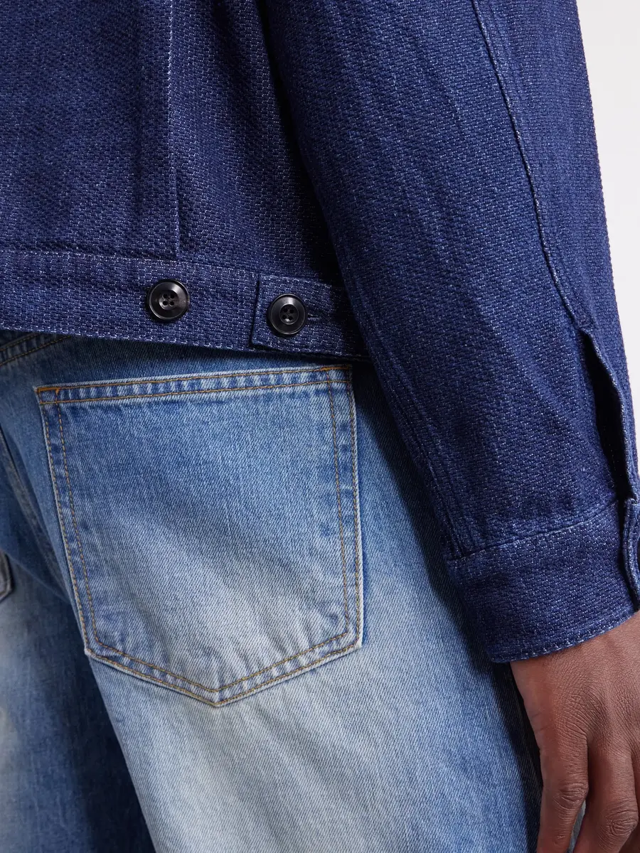 FrizmWORKS Sashiko Denim Jacket - Men | Thumbnail 5 FrizmWORKS Sashiko Denim Jacket - Men | Thumbnail 5