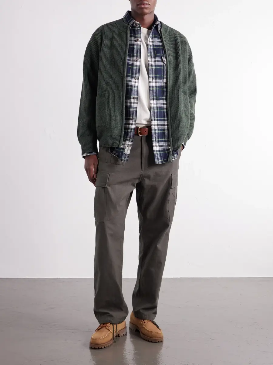 FrizmWORKS Straight-Leg Cotton Cargo Trousers - Men | Thumbnail 2