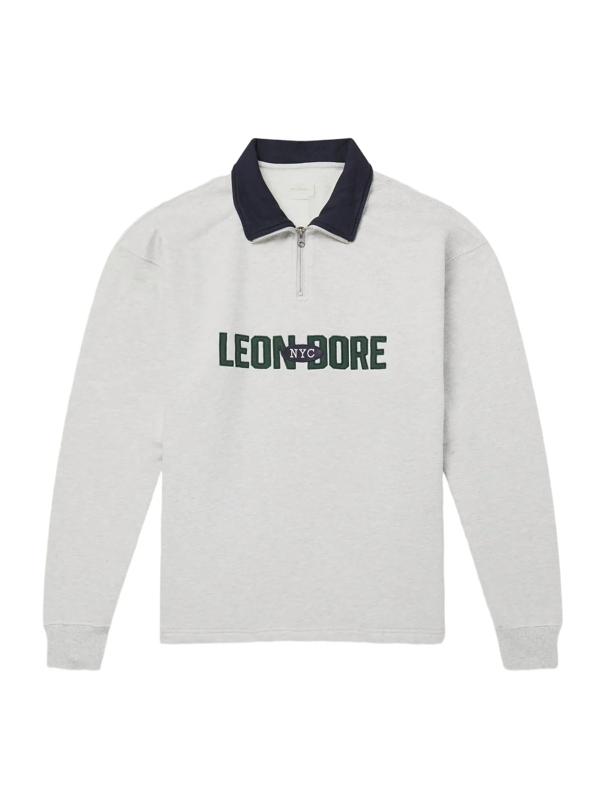 Logo-Appliquéd Cotton Half-Zip Sweatshirt - Men Logo-Appliquéd Cotton Half-Zip Sweatshirt - Men