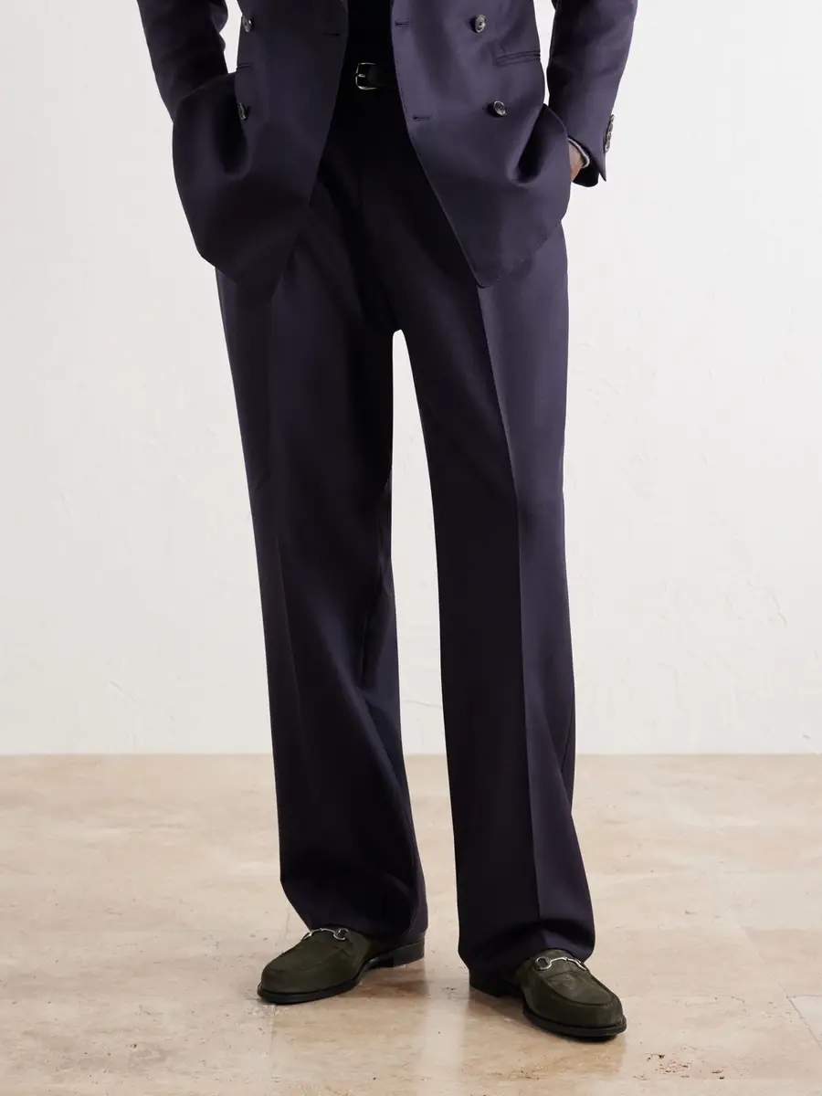 Edward Green Putney Horsebit-Embellished Suede Loafers - Men | Thumbnail 2