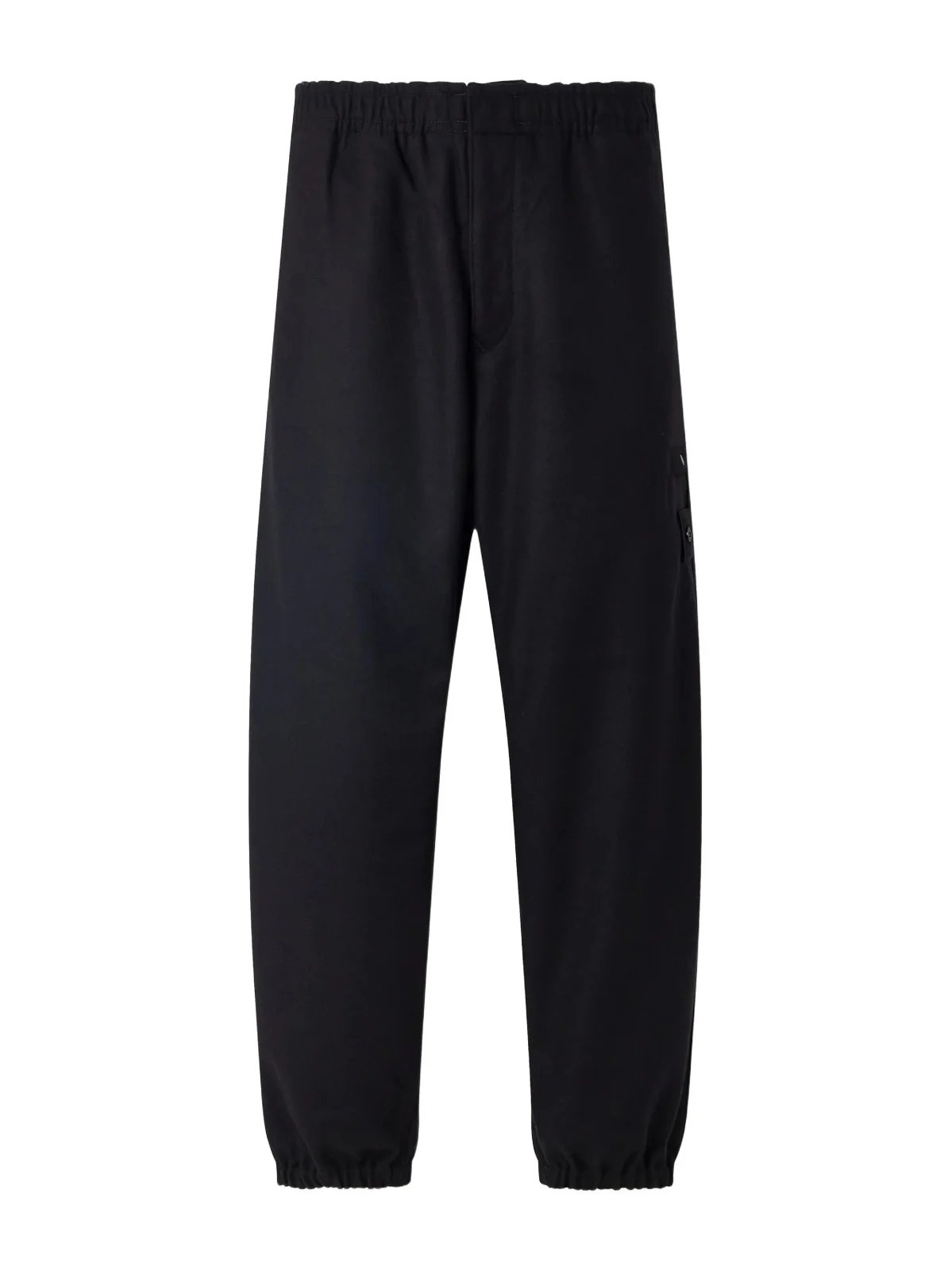 Stone Island GHOST Tapered Wool and Nylon-Blend Flannel Drawstring Trousers - Men