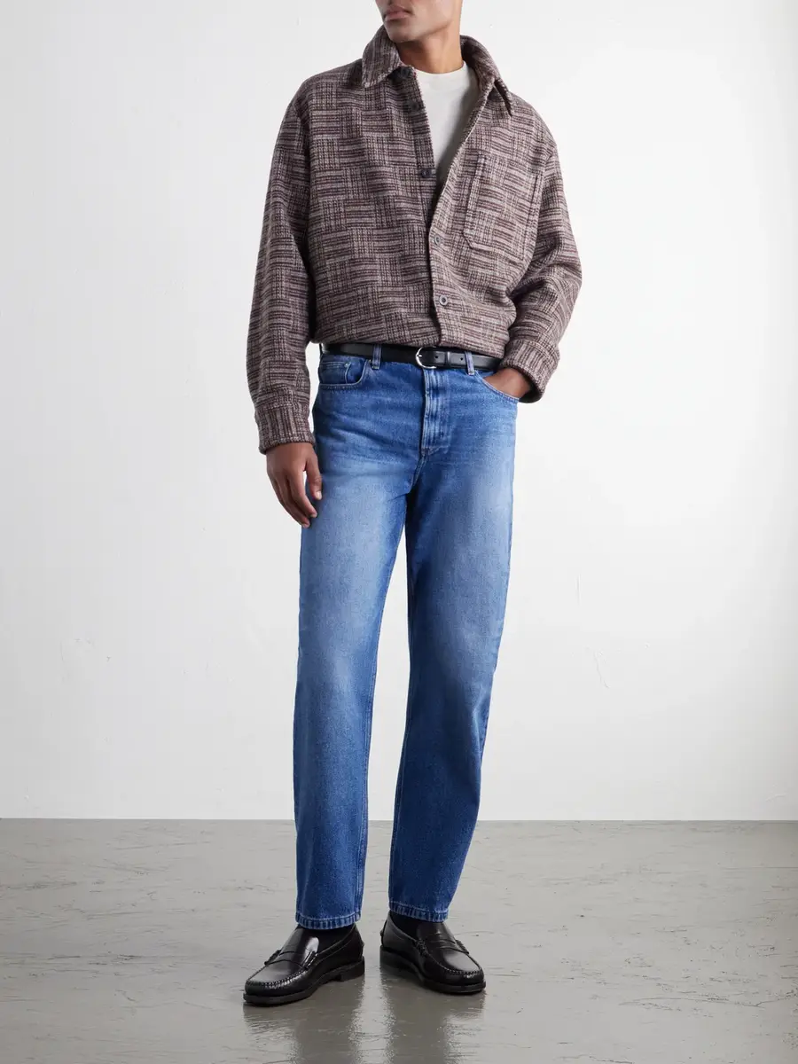 A.P.C. Baptiste Merino Wool Overshirt - Men | Thumbnail 2 A.P.C. Baptiste Merino Wool Overshirt - Men | Thumbnail 2