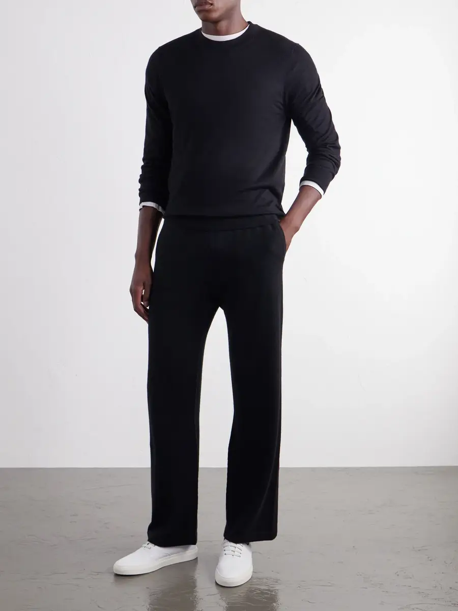 MR P. Cashmere and Silk-Blend Sweater - Men | Thumbnail 2