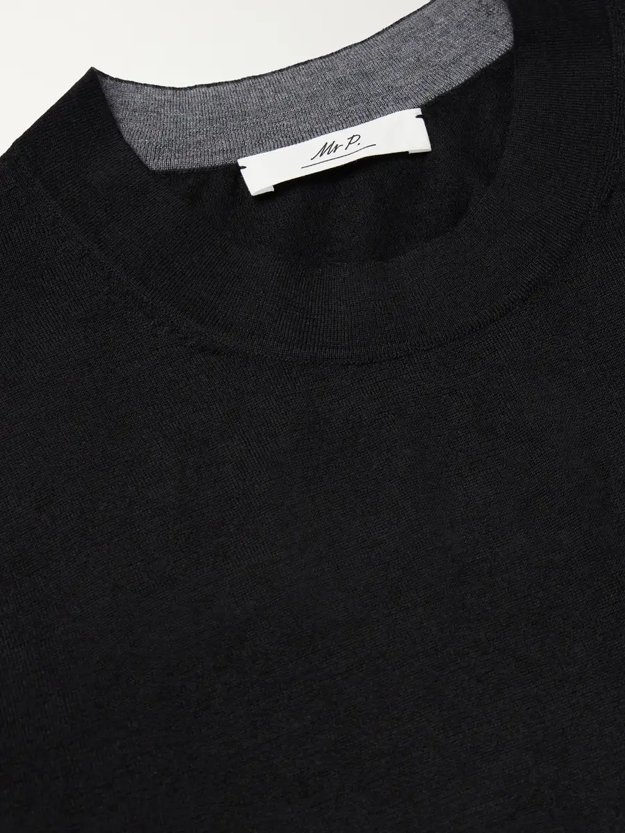MR P. Cashmere and Silk-Blend Sweater - Men | Thumbnail 6