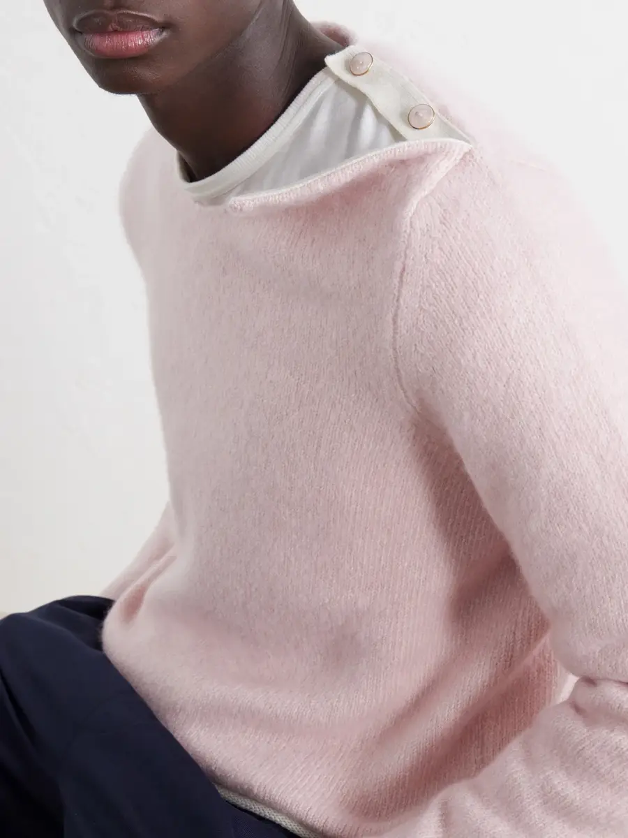God’s True Cashmere Bouclé Cashmere Sweater - Men | Thumbnail 5 God’s True Cashmere Bouclé Cashmere Sweater - Men | Thumbnail 5
