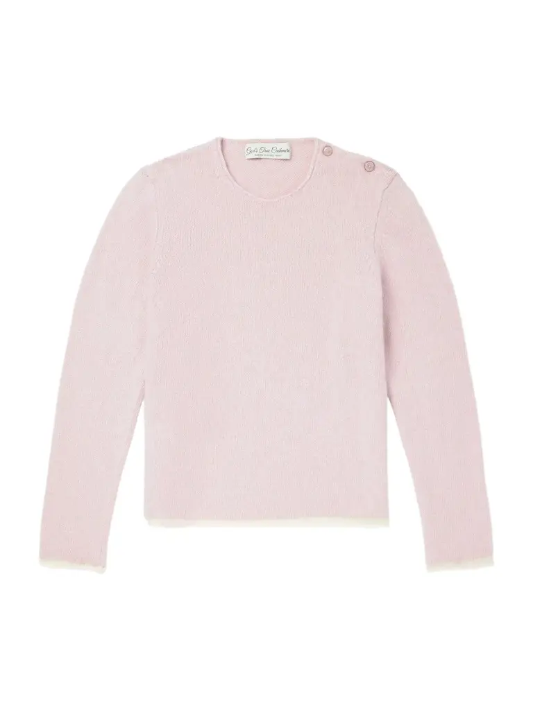God’s True Cashmere Bouclé Cashmere Sweater - Men
