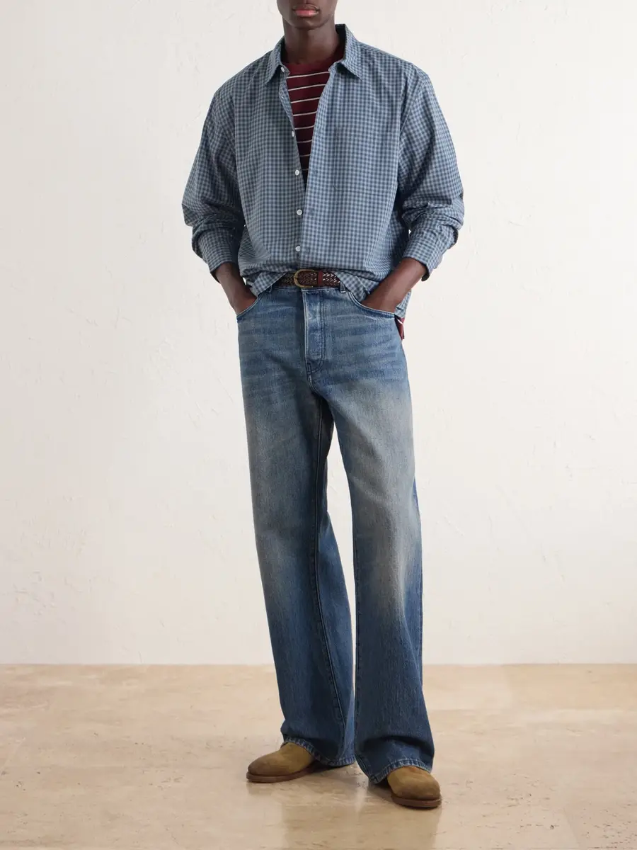 Aimé Leon Dore Checked Poplin Shirt - Men | Thumbnail 2 Aimé Leon Dore Checked Poplin Shirt - Men | Thumbnail 2