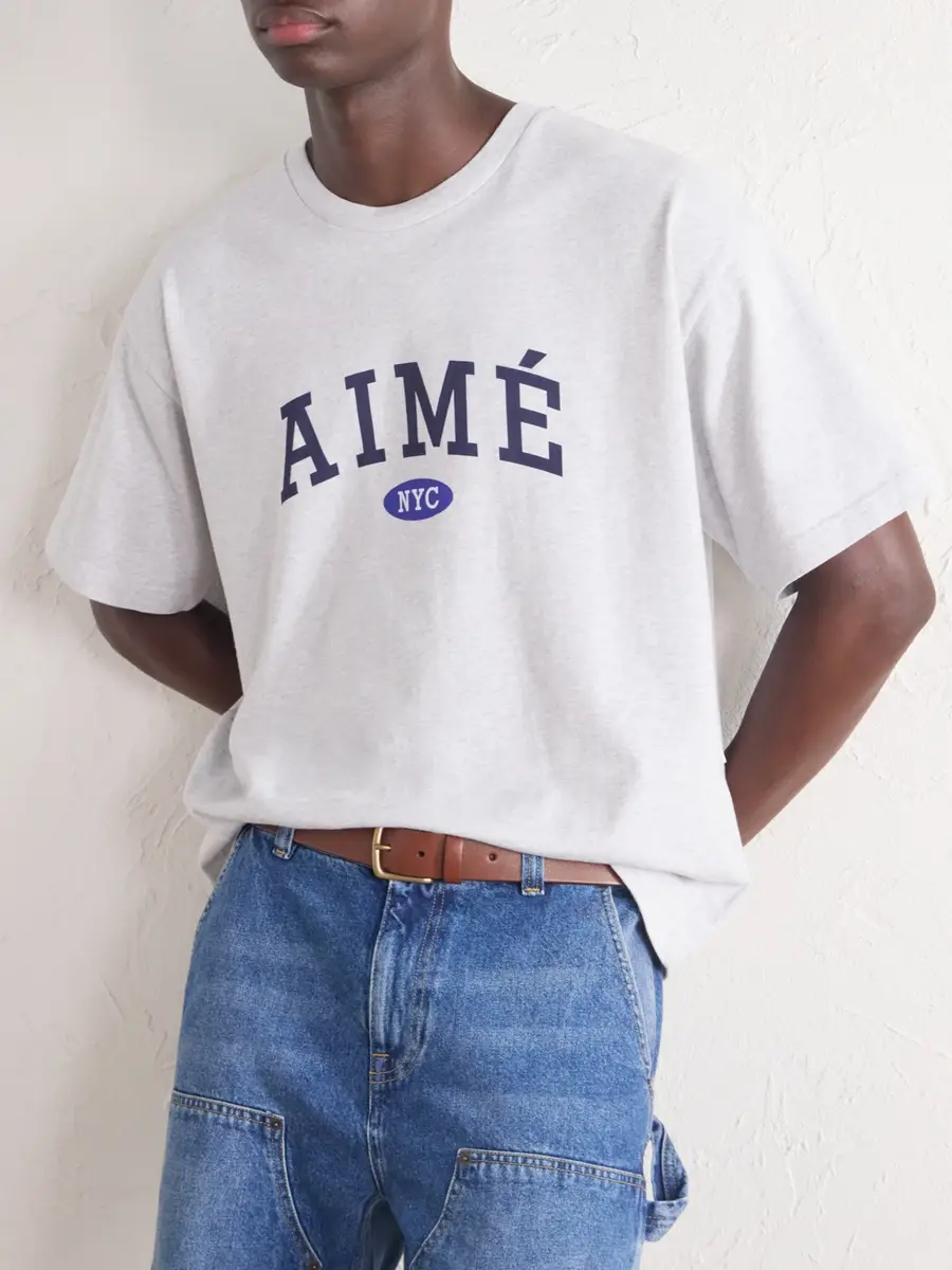 Aimé Leon Dore Logo-Print Cotton-Jersey T-Shirt - Men | Thumbnail 5 Aimé Leon Dore Logo-Print Cotton-Jersey T-Shirt - Men | Thumbnail 5