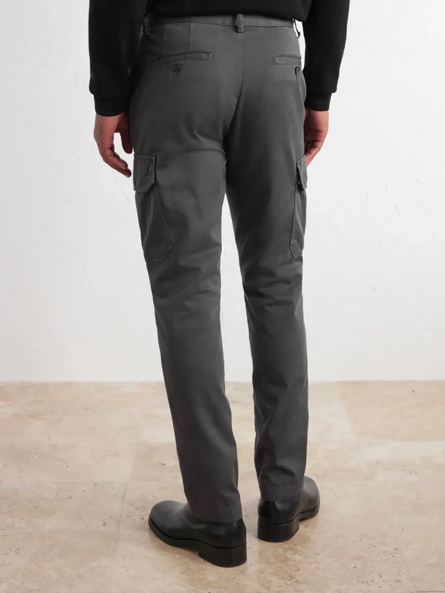 MR P. Samuel Slim-Fit Straight-Leg Organic Cotton-Twill Cargo Trousers - Men | Thumbnail 4 MR P. Samuel Slim-Fit Straight-Leg Organic Cotton-Twill Cargo Trousers - Men | Thumbnail 4