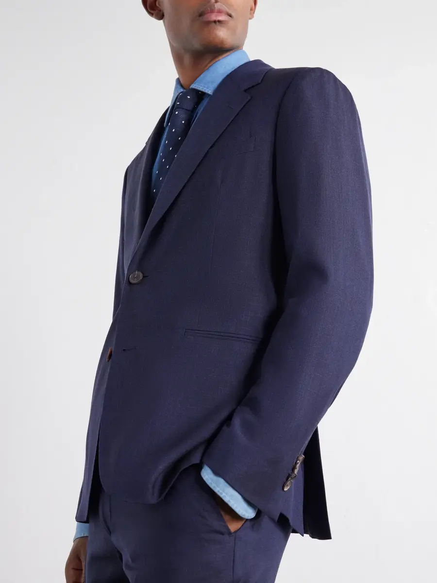 MR P. Wool, Silk and Linen-Blend Suit Jacket - Men | Thumbnail 5 MR P. Wool, Silk and Linen-Blend Suit Jacket - Men | Thumbnail 5
