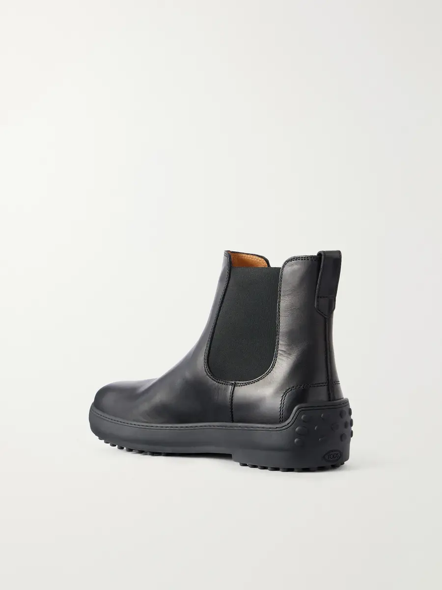 Tod's Winter Gommino Leather Chelsea Boots - Men | Thumbnail 4 Tod's Winter Gommino Leather Chelsea Boots - Men | Thumbnail 4