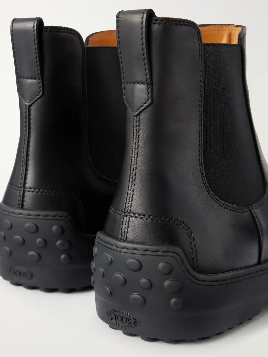 Tod's Winter Gommino Leather Chelsea Boots - Men | Thumbnail 5 Tod's Winter Gommino Leather Chelsea Boots - Men | Thumbnail 5