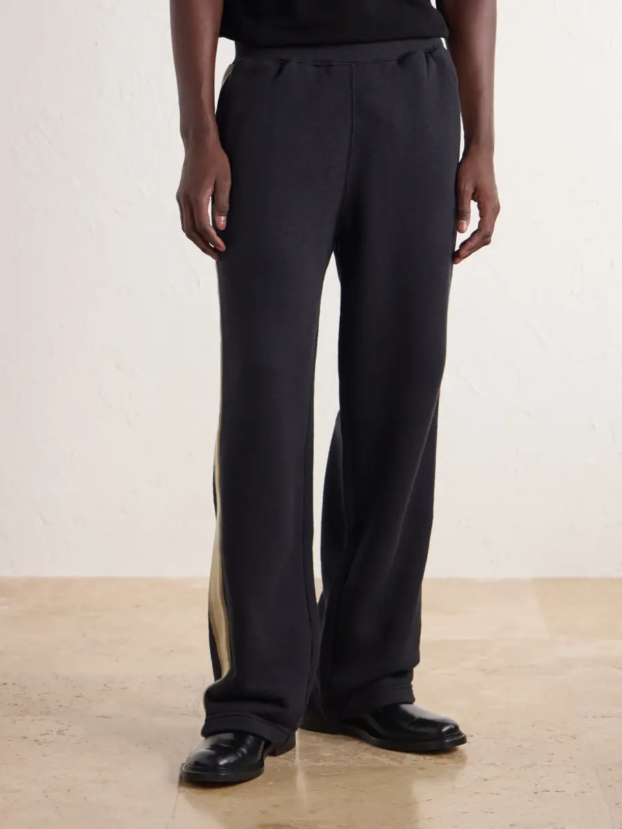 Aimé Leon Dore Straight-Leg Striped Cotton Sweatpants - Men | Thumbnail 3 Aimé Leon Dore Straight-Leg Striped Cotton Sweatpants - Men | Thumbnail 3