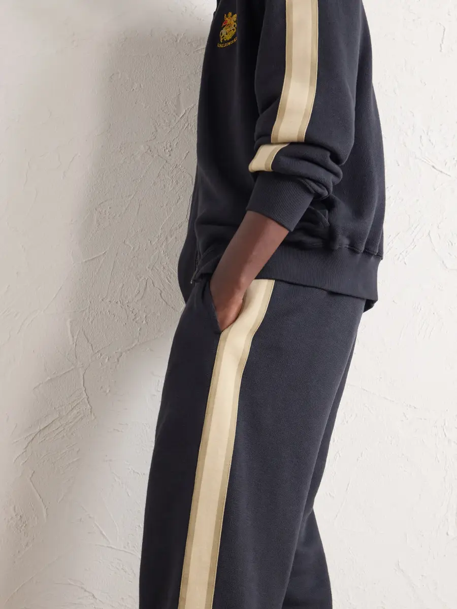 Aimé Leon Dore Straight-Leg Striped Cotton Sweatpants - Men | Thumbnail 5 Aimé Leon Dore Straight-Leg Striped Cotton Sweatpants - Men | Thumbnail 5