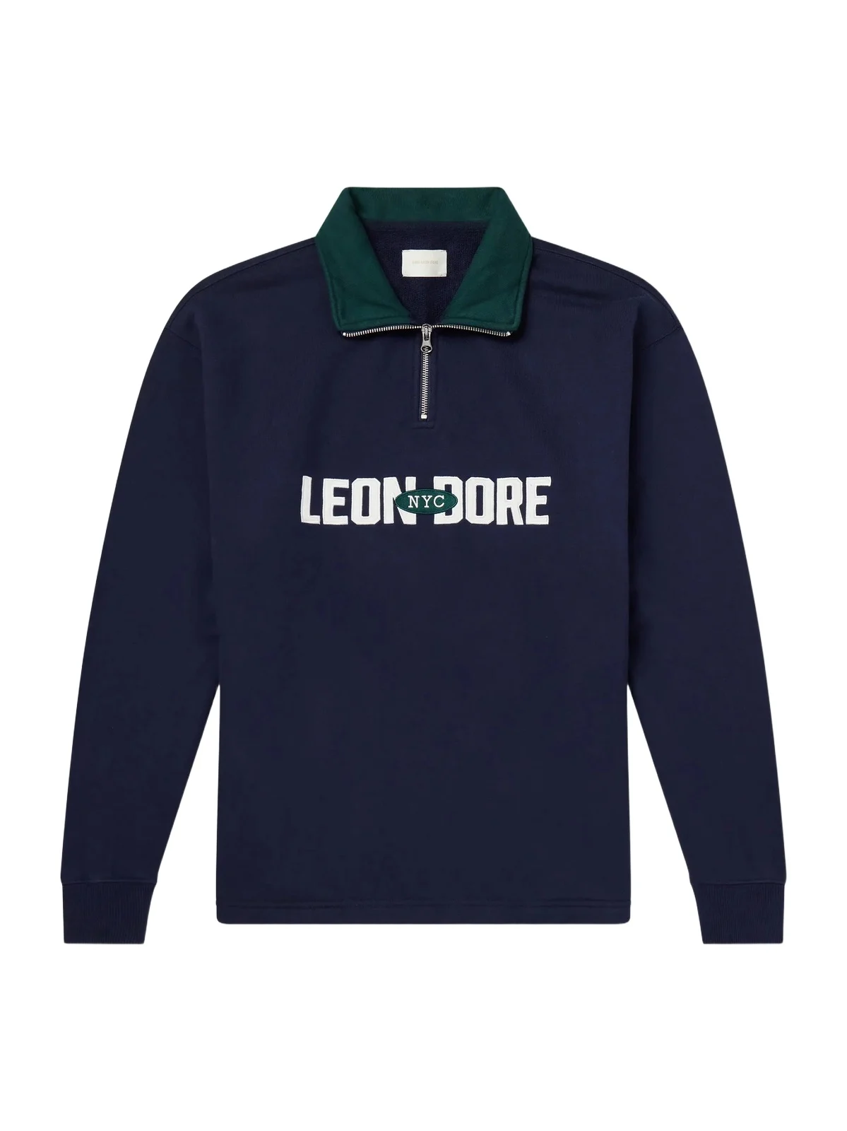 Logo-Appliquéd Cotton Half-Zip Sweatshirt - Men Logo-Appliquéd Cotton Half-Zip Sweatshirt - Men
