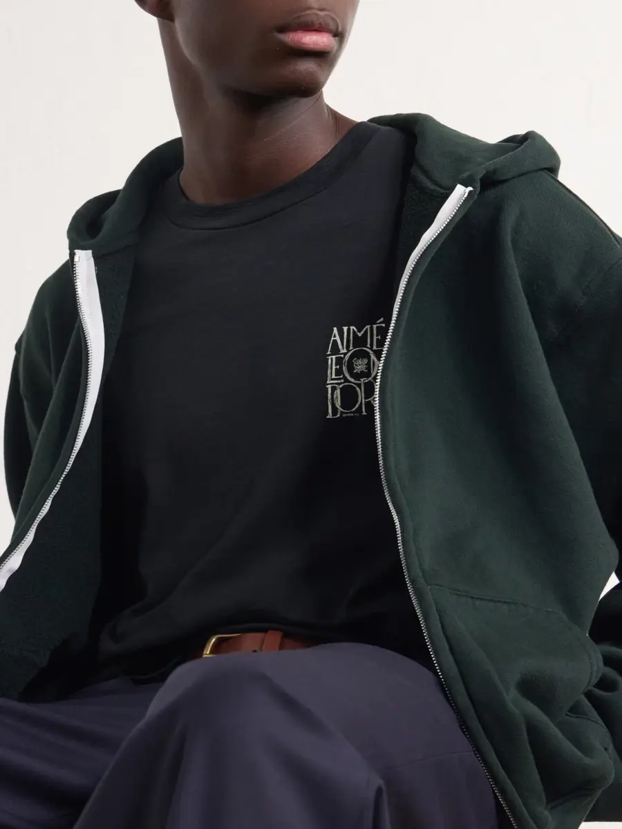 Aimé Leon Dore Logo-Print Cotton-Jersey T-Shirt - Men | Thumbnail 5 Aimé Leon Dore Logo-Print Cotton-Jersey T-Shirt - Men | Thumbnail 5